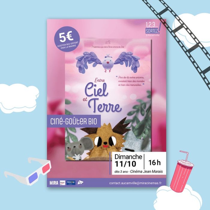 | Ciné-goûter bio - Entre Ciel et Terre |