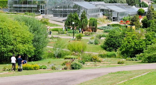 Entry to Jean-Marie Pelt Botanical Gardens