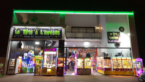 Salle de jeux : jetons offerts