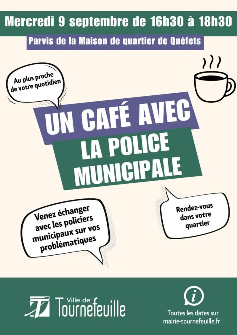 | Un café avec la Police municipale |
