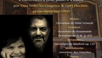 | Saison musicale - "Ouvertures" pour piano à 4 mains |
