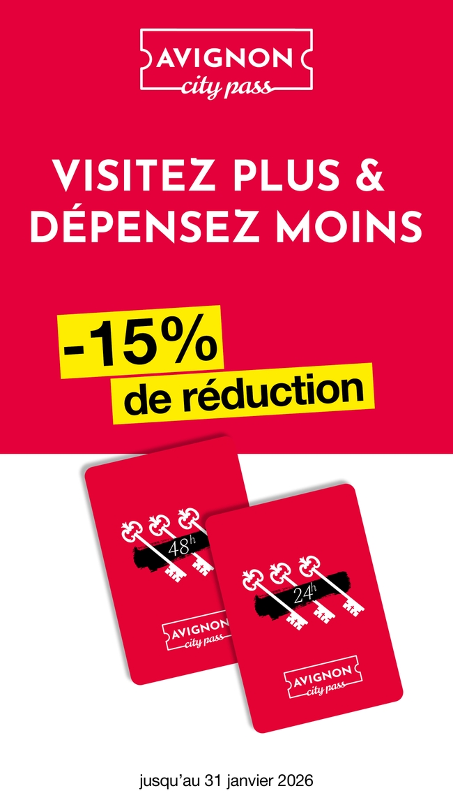 Avignon 48h + Pass Transports (Bus und Tram)