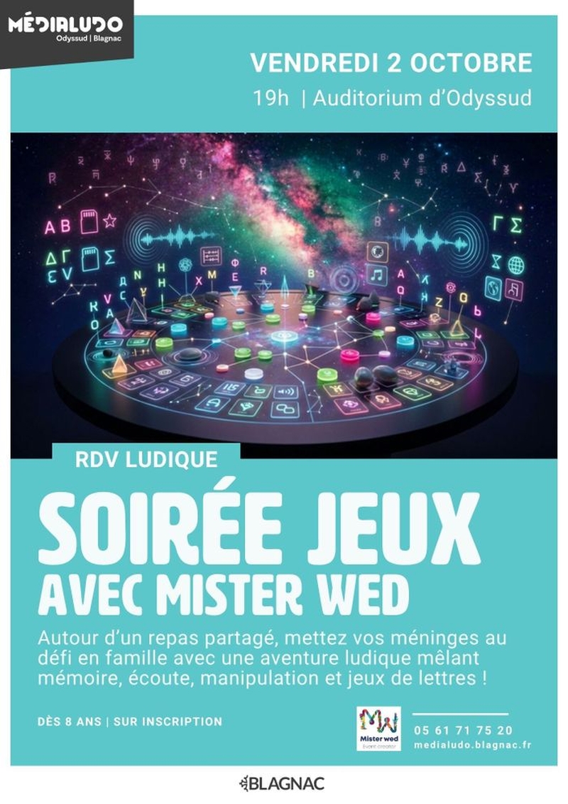 | Soirée jeux avec par Mister Wed |
