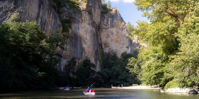 CANOË AU MOULIN DE LA MALENE - PADDLE DES GORGES DU TARN