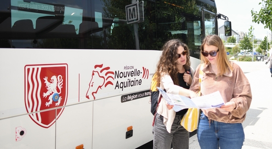 Intercity coaches Nouvelle-Aquitaine