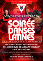 | Soirée danses latines |