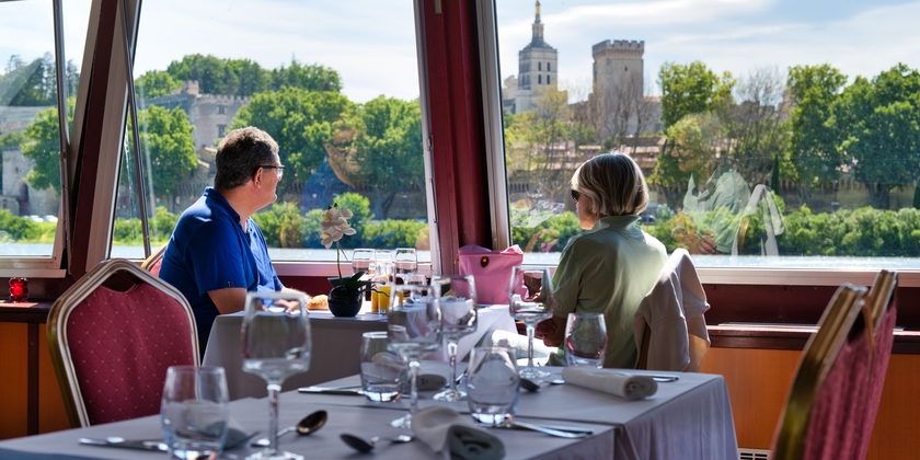 Croisières restaurant Grands Bateaux de Provence