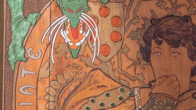 | Visite Mon Précieux... "La porte au Lorenzaccio d'Alfons Mucha" |