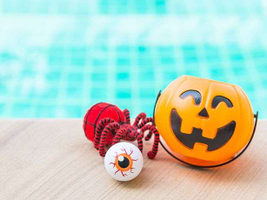 | Animation Halloween à la piscine Yvonne Godard |