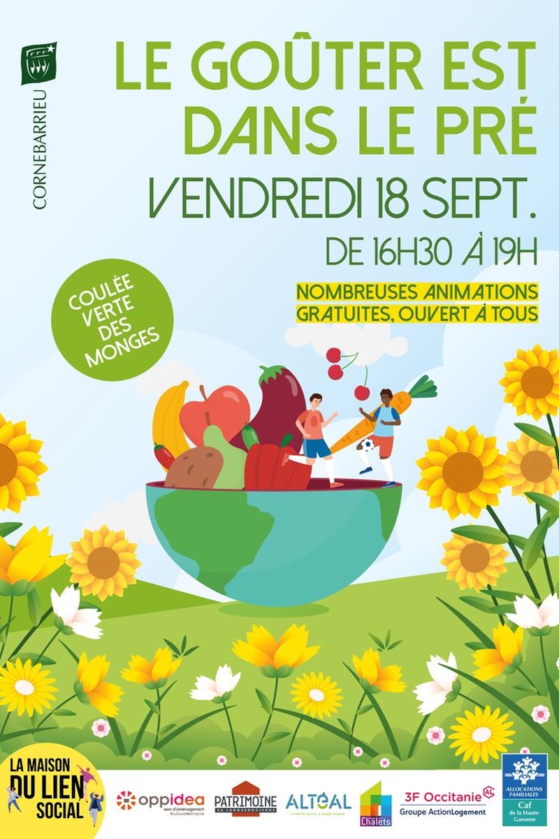 | Le Goûter est dans le pré |