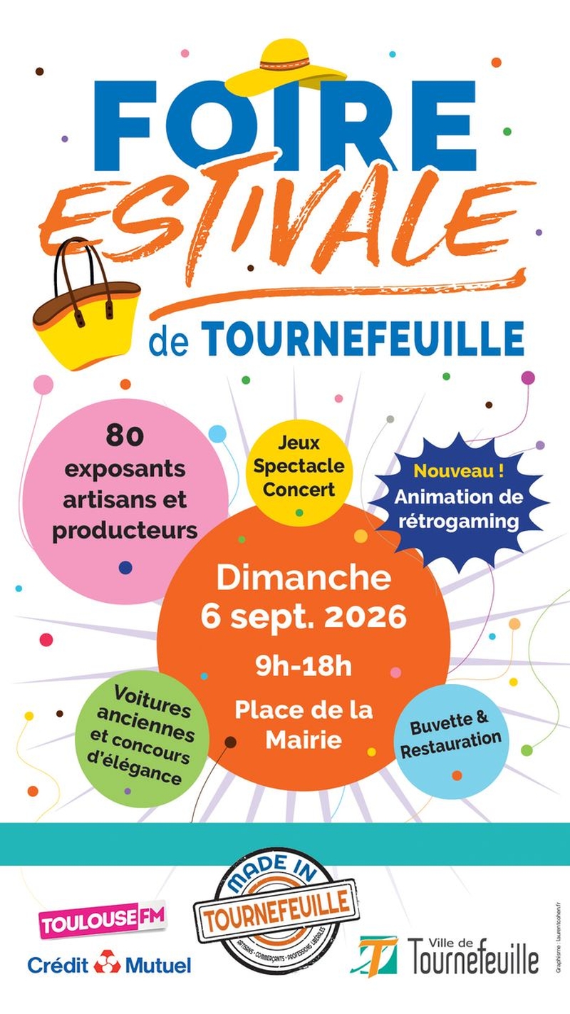 | Foire estivale de Made in Tournefeuille |