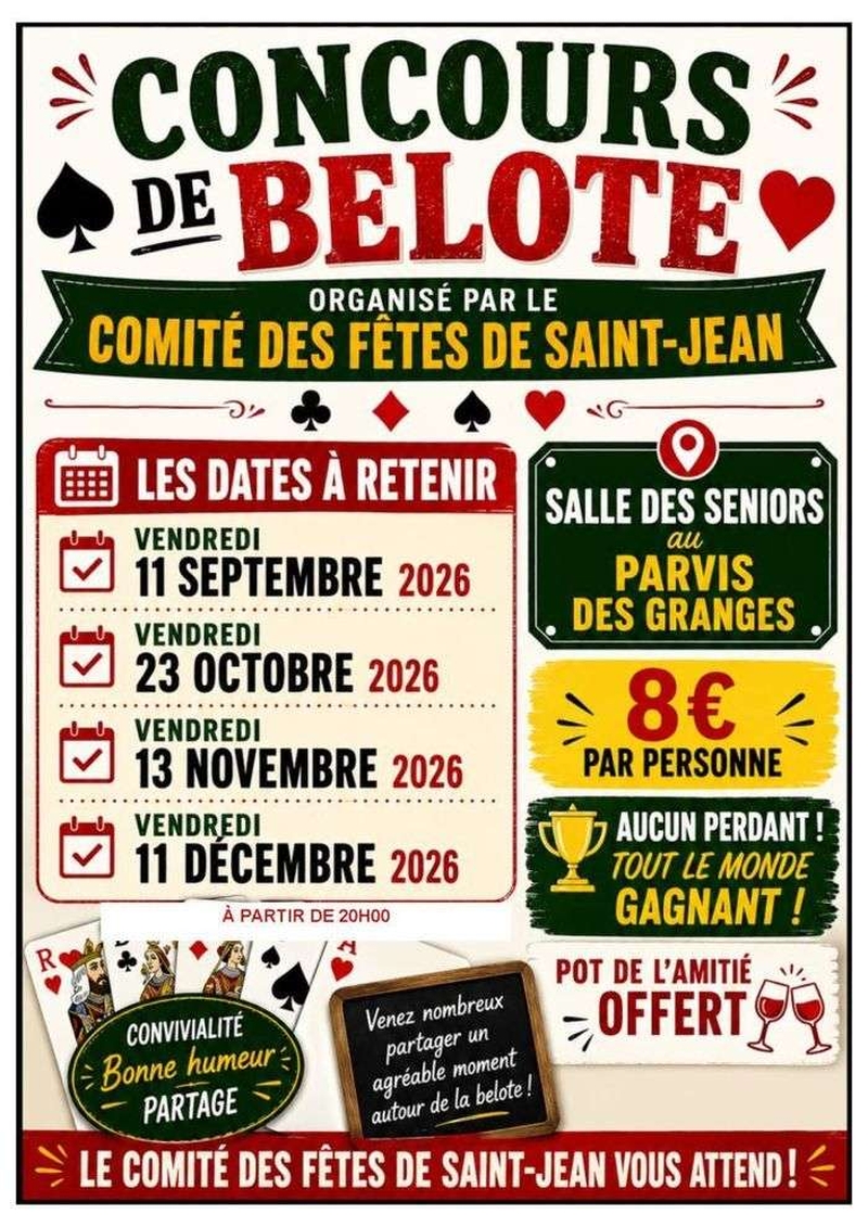 | Concours de belote |
