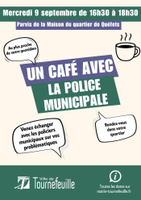 | Un café avec la Police municipale |