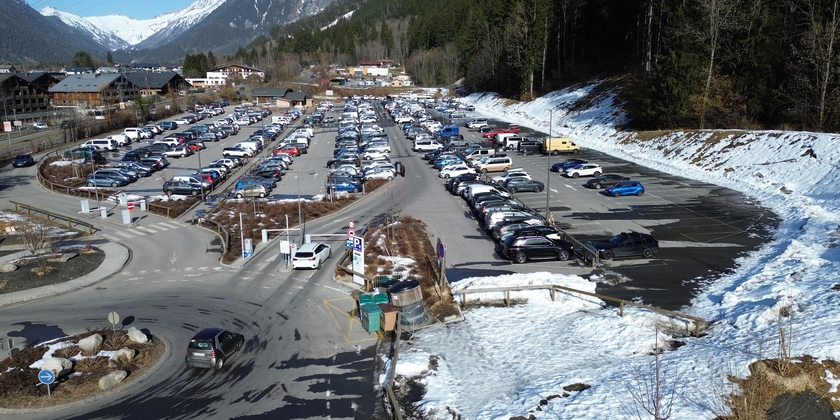Parkings Chamonix
